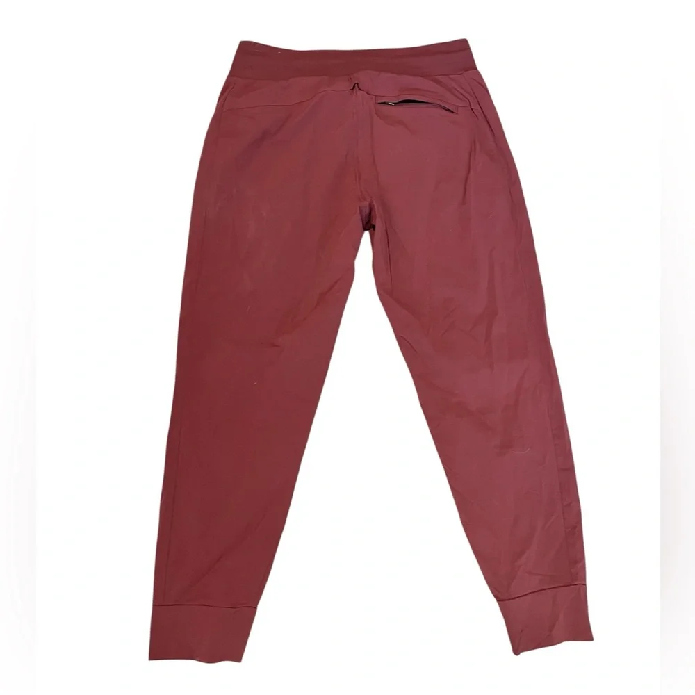 Athleta Trekkie North Jogger Size 10 Red Orange color Hiking Outdoor Pants - Picture 3 of 9
